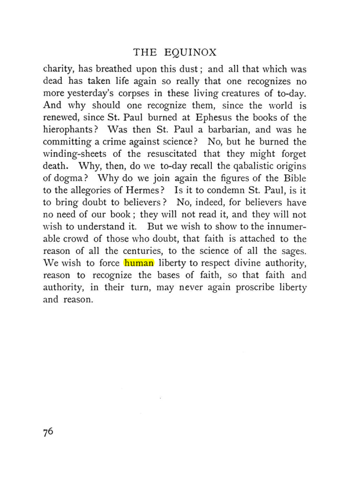 Original scan of The Equinox (Volume I, Number IX), PDF page 374