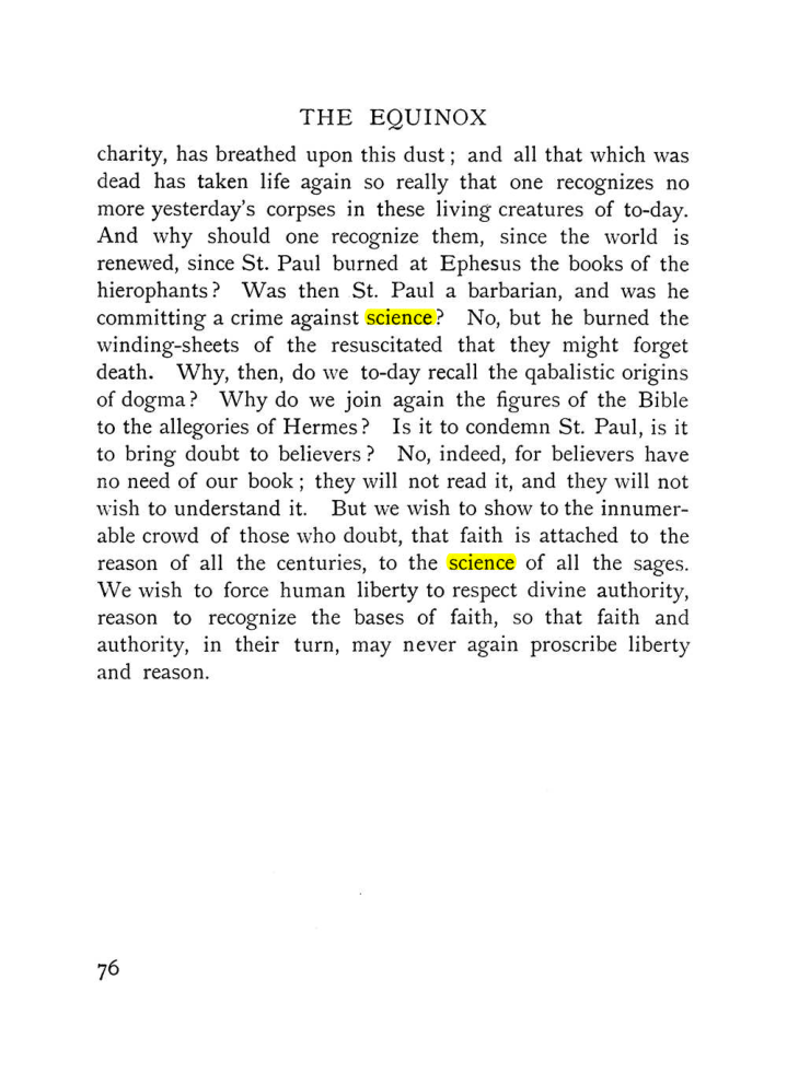 Original scan of The Equinox (Volume I, Number IX), PDF page 374