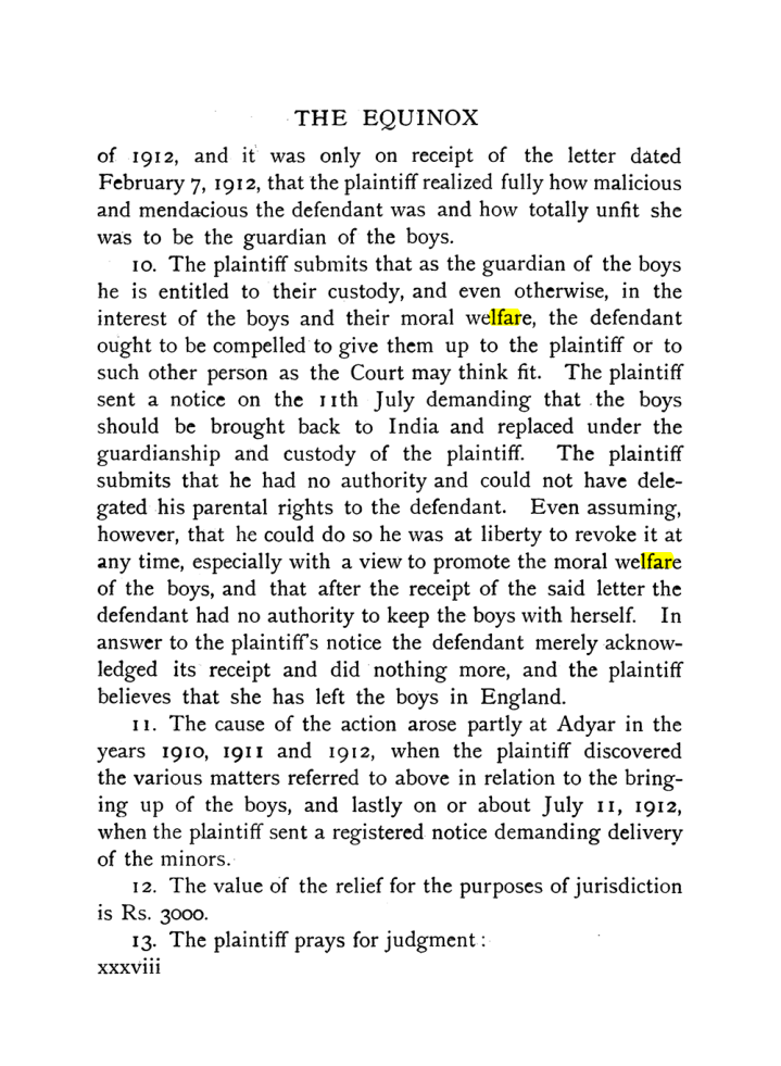 Original scan of The Equinox (Volume I, Number IX), PDF page 38