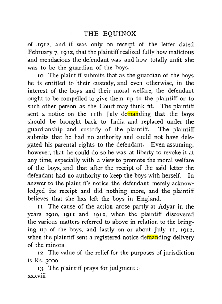 Original scan of The Equinox (Volume I, Number IX), PDF page 38