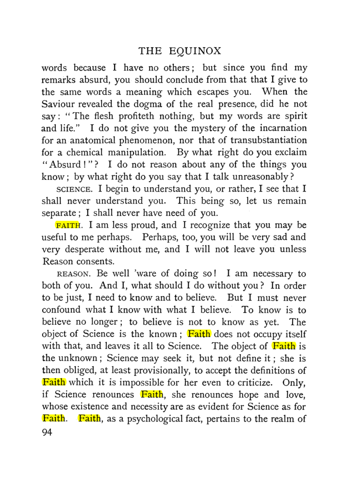 Original scan of The Equinox (Volume I, Number IX), PDF page 392