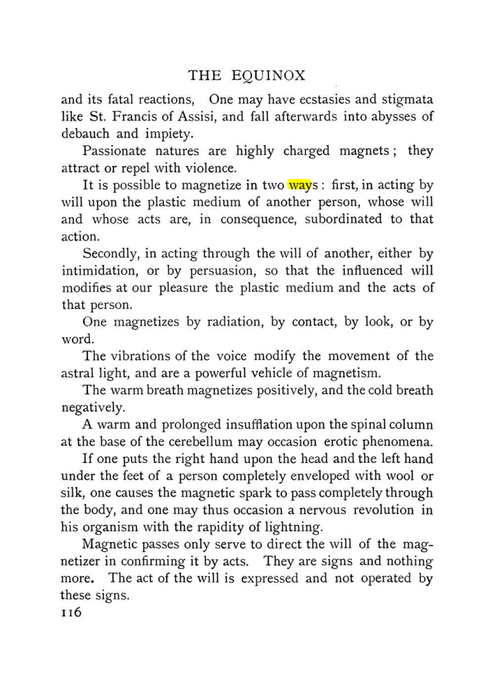 Original scan of The Equinox (Volume I, Number IX), PDF page 406