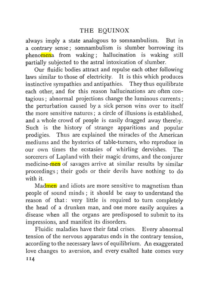 Original scan of The Equinox (Volume I, Number IX), PDF page 408