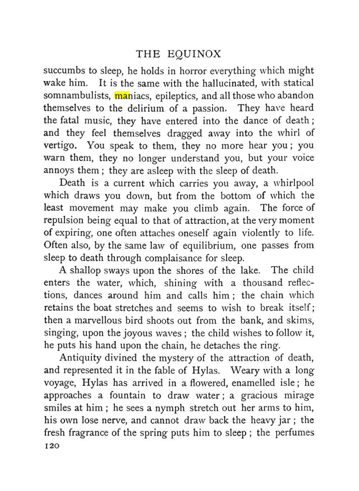 Original scan of The Equinox (Volume I, Number IX), PDF page 418