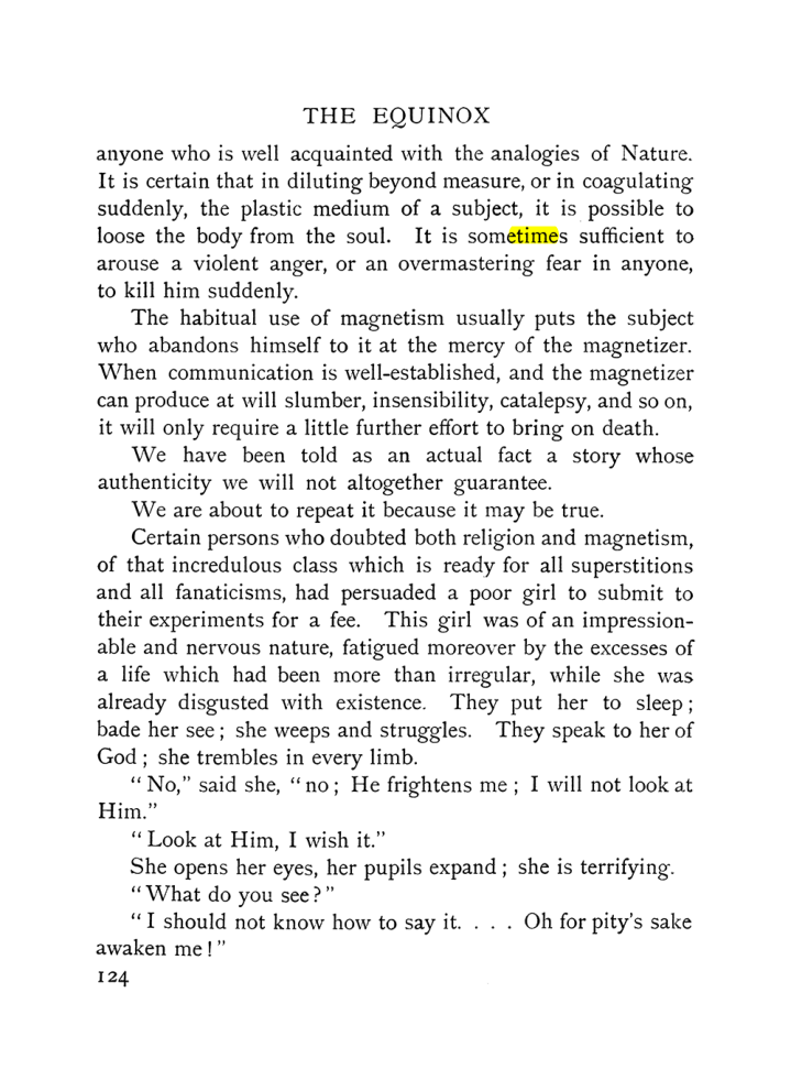 Original scan of The Equinox (Volume I, Number IX), PDF page 422