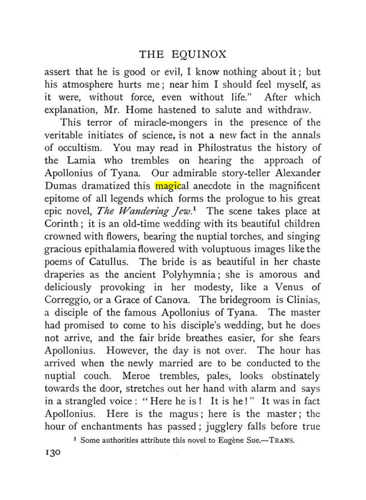 Original scan of The Equinox (Volume I, Number IX), PDF page 428