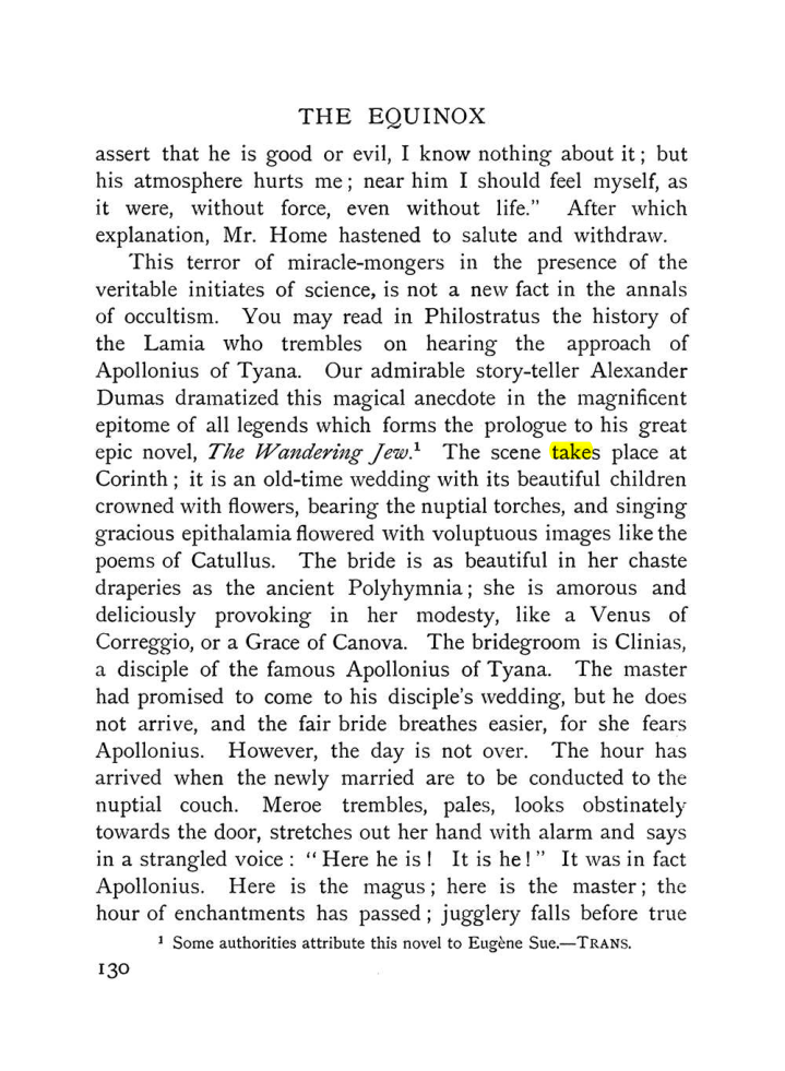Original scan of The Equinox (Volume I, Number IX), PDF page 428