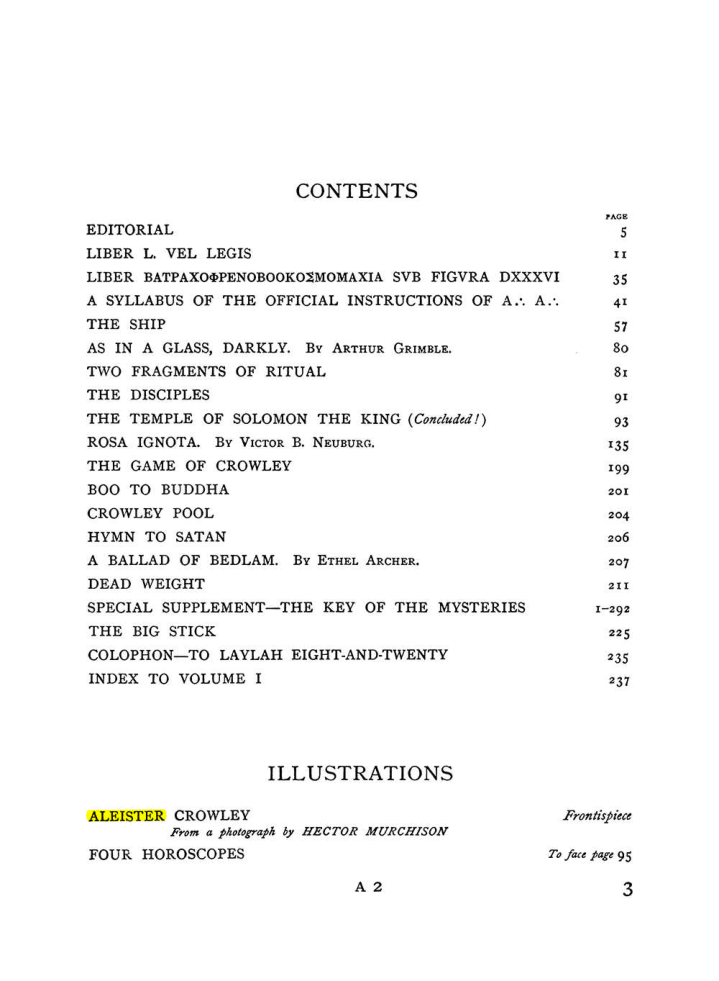 Original scan of The Equinox (Volume I, Number IX), PDF page 43
