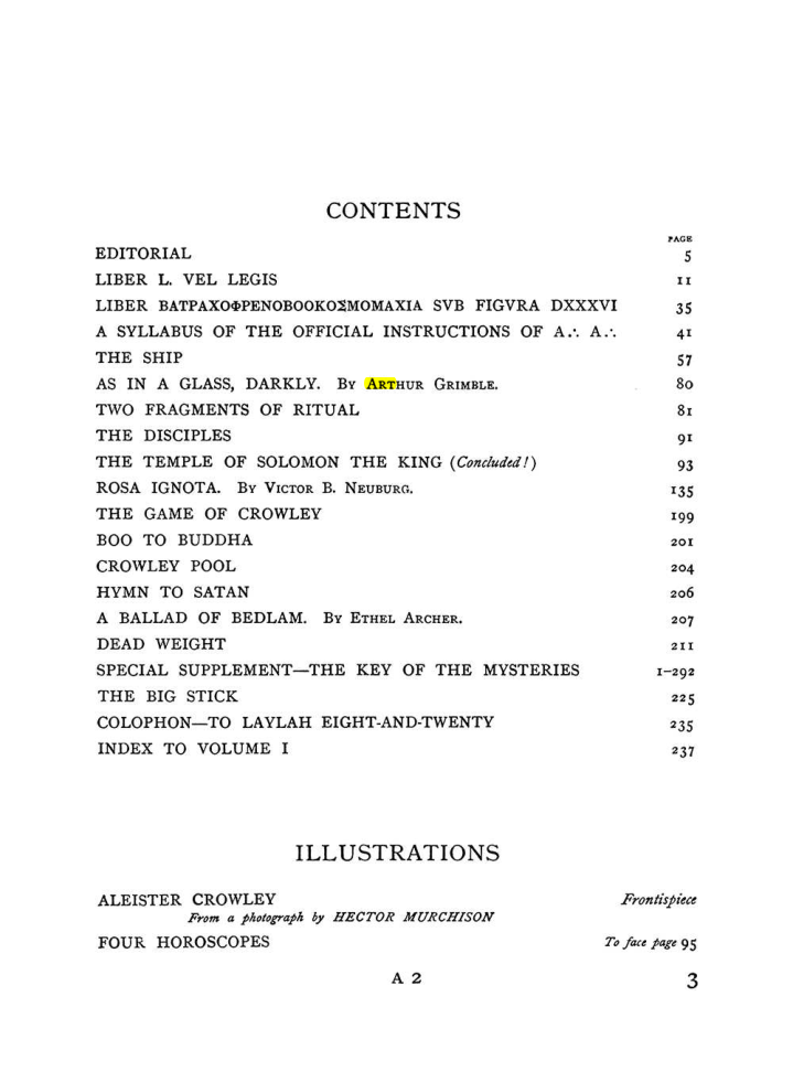 Original scan of The Equinox (Volume I, Number IX), PDF page 43