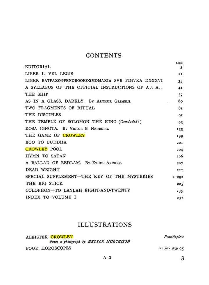Original scan of The Equinox (Volume I, Number IX), PDF page 43