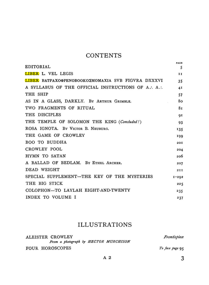 Original scan of The Equinox (Volume I, Number IX), PDF page 43