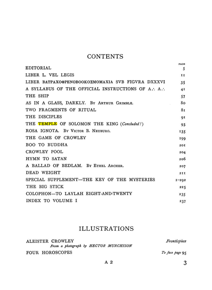 Original scan of The Equinox (Volume I, Number IX), PDF page 43