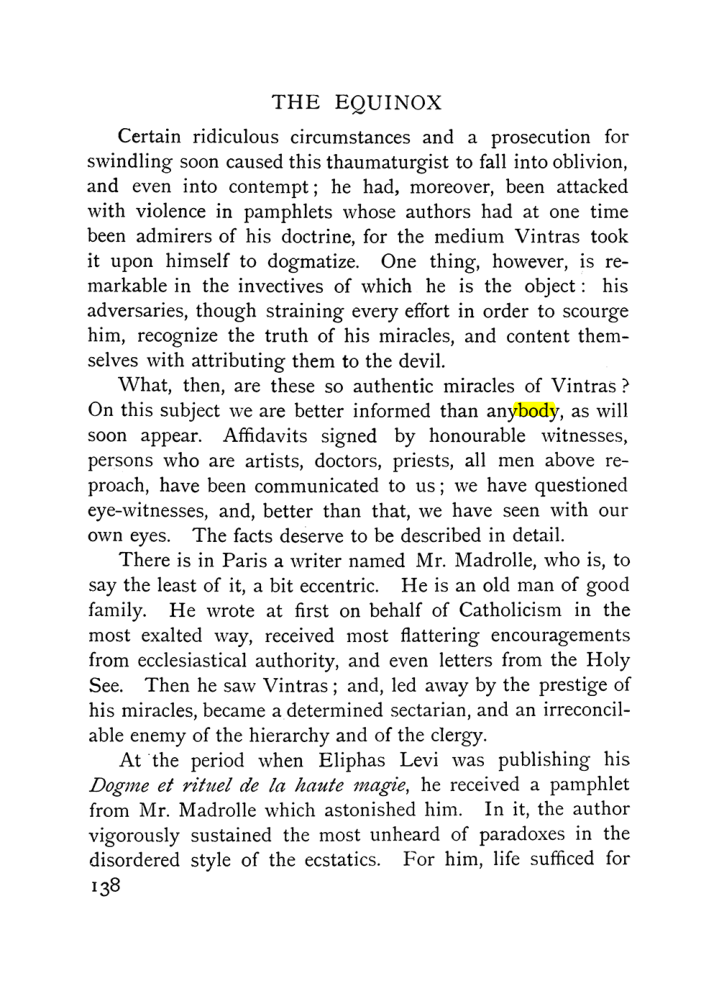 Original scan of The Equinox (Volume I, Number IX), PDF page 436