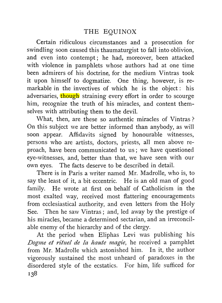 Original scan of The Equinox (Volume I, Number IX), PDF page 436