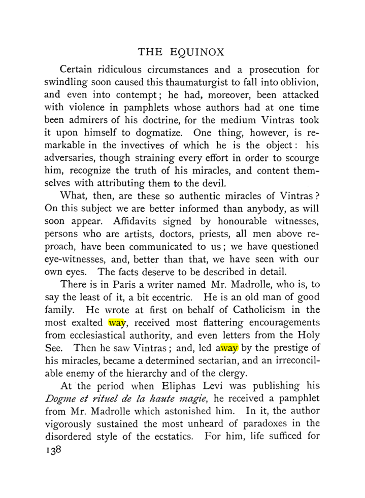 Original scan of The Equinox (Volume I, Number IX), PDF page 436