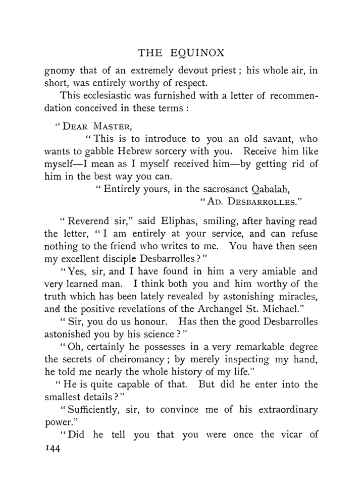 Original scan of The Equinox (Volume I, Number IX), PDF page 442