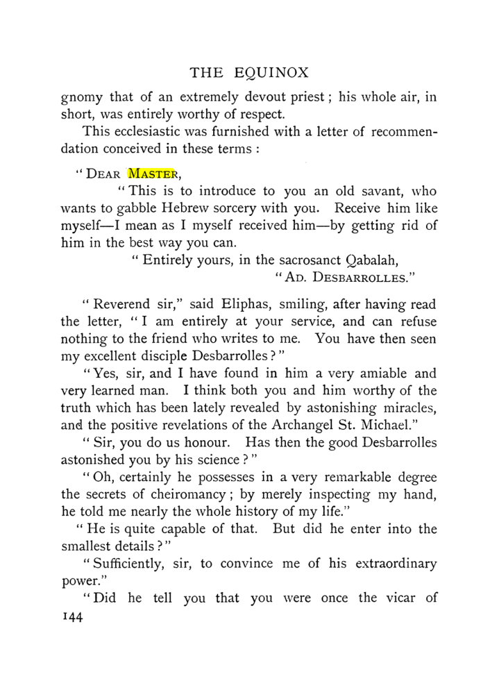 Original scan of The Equinox (Volume I, Number IX), PDF page 442