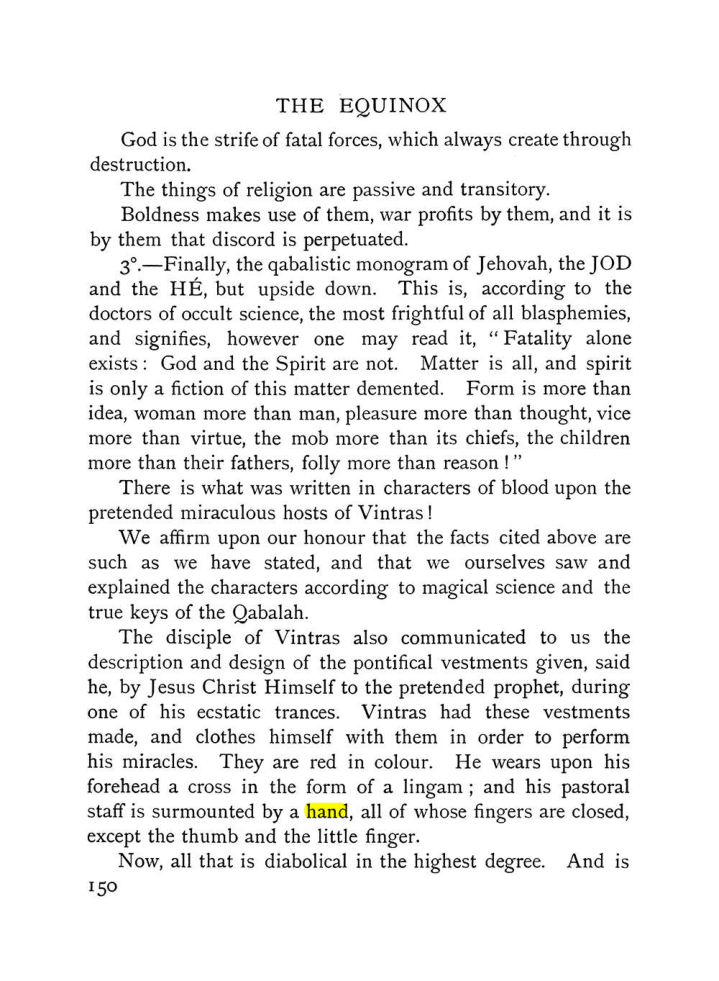 Original scan of The Equinox (Volume I, Number IX), PDF page 448