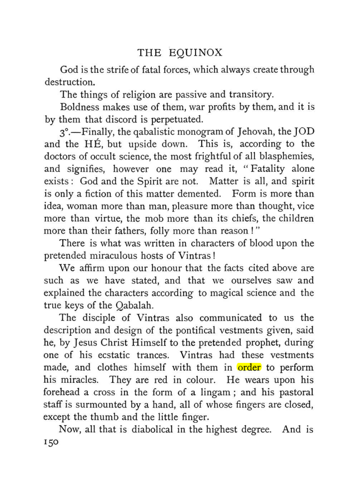 Original scan of The Equinox (Volume I, Number IX), PDF page 448