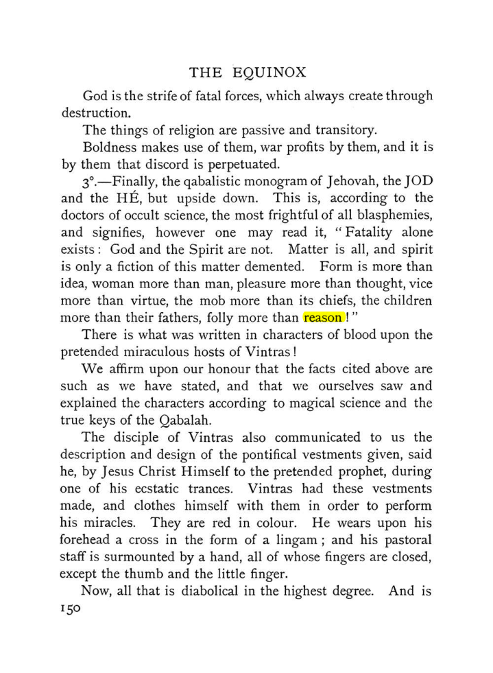 Original scan of The Equinox (Volume I, Number IX), PDF page 448
