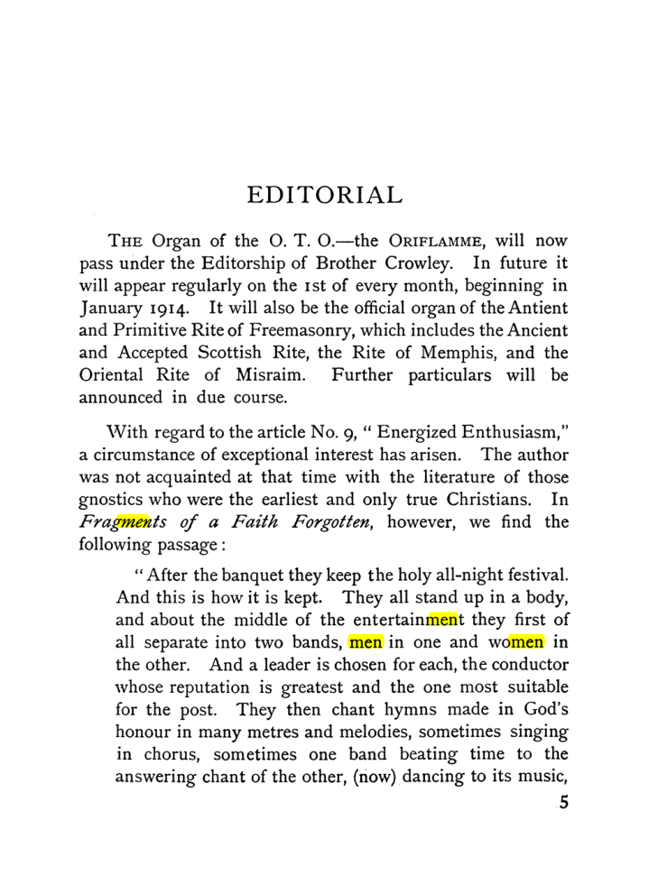 Original scan of The Equinox (Volume I, Number IX), PDF page 45