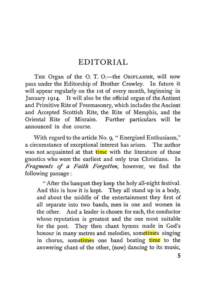 Original scan of The Equinox (Volume I, Number IX), PDF page 45