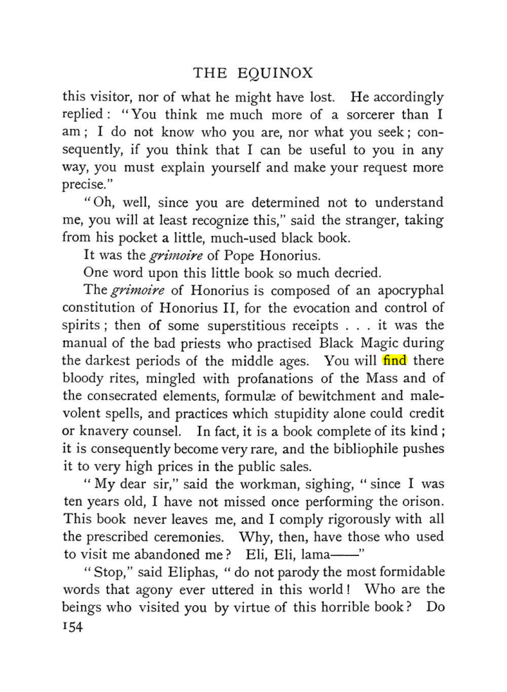 Original scan of The Equinox (Volume I, Number IX), PDF page 452