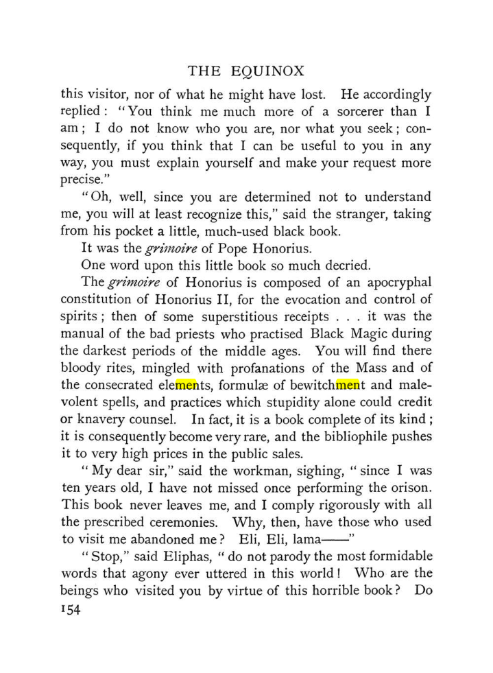 Original scan of The Equinox (Volume I, Number IX), PDF page 452