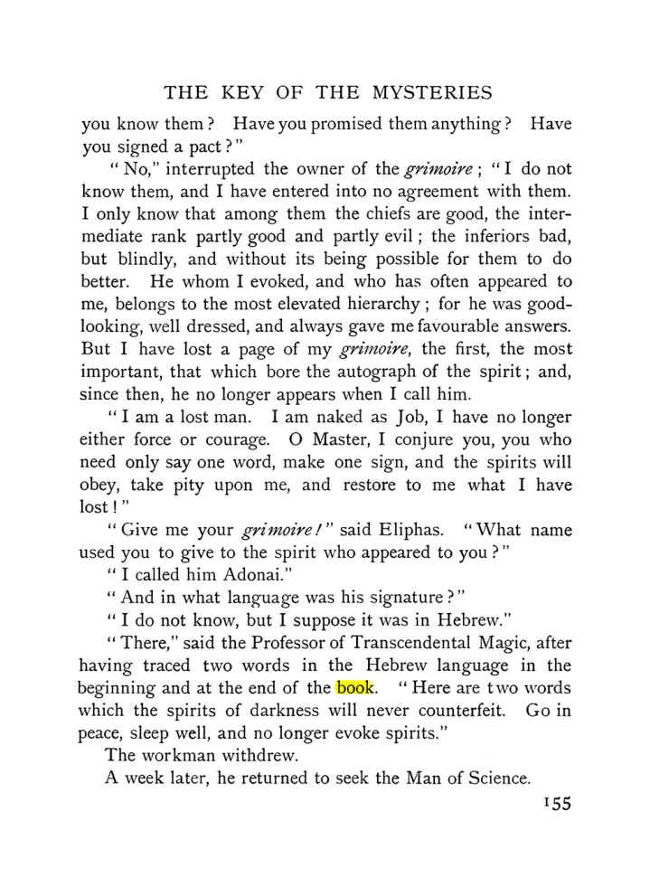 Original scan of The Equinox (Volume I, Number IX), PDF page 453