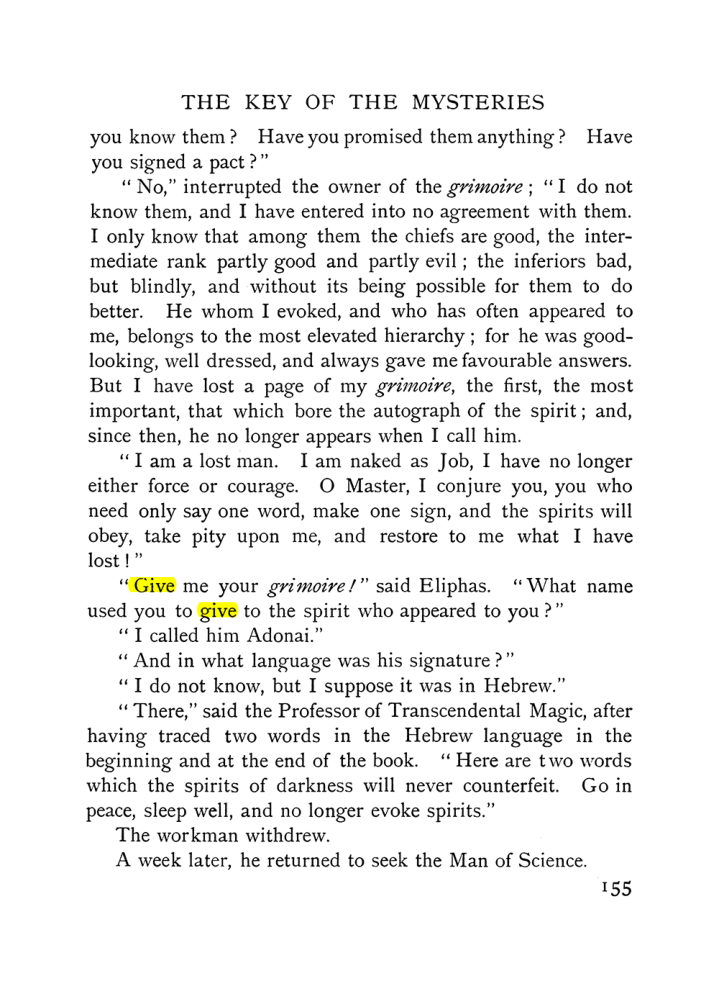 Original scan of The Equinox (Volume I, Number IX), PDF page 453