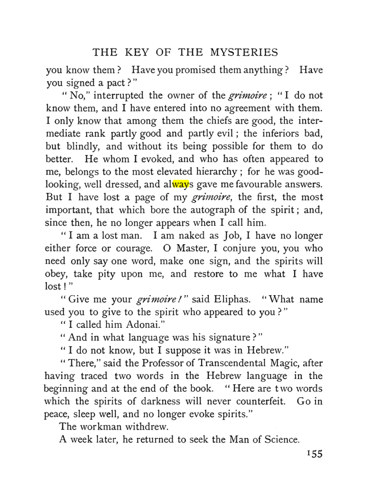 Original scan of The Equinox (Volume I, Number IX), PDF page 453