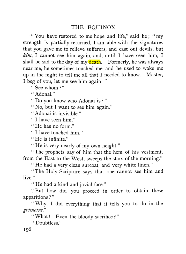 Original scan of The Equinox (Volume I, Number IX), PDF page 454