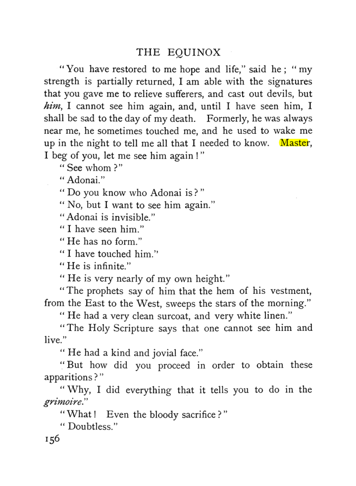 Original scan of The Equinox (Volume I, Number IX), PDF page 454