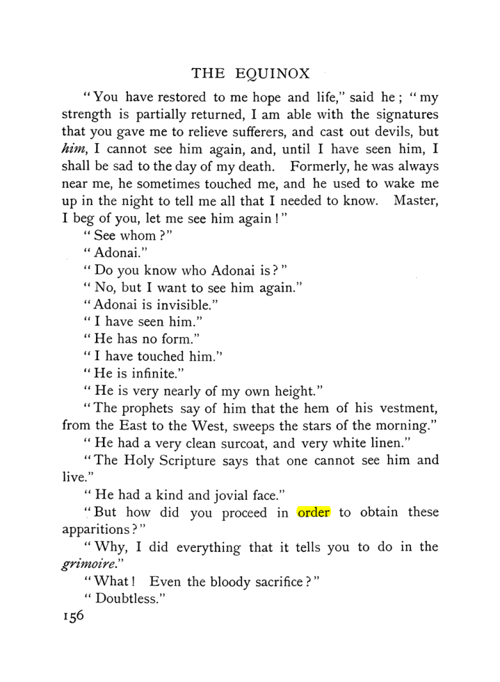 Original scan of The Equinox (Volume I, Number IX), PDF page 454