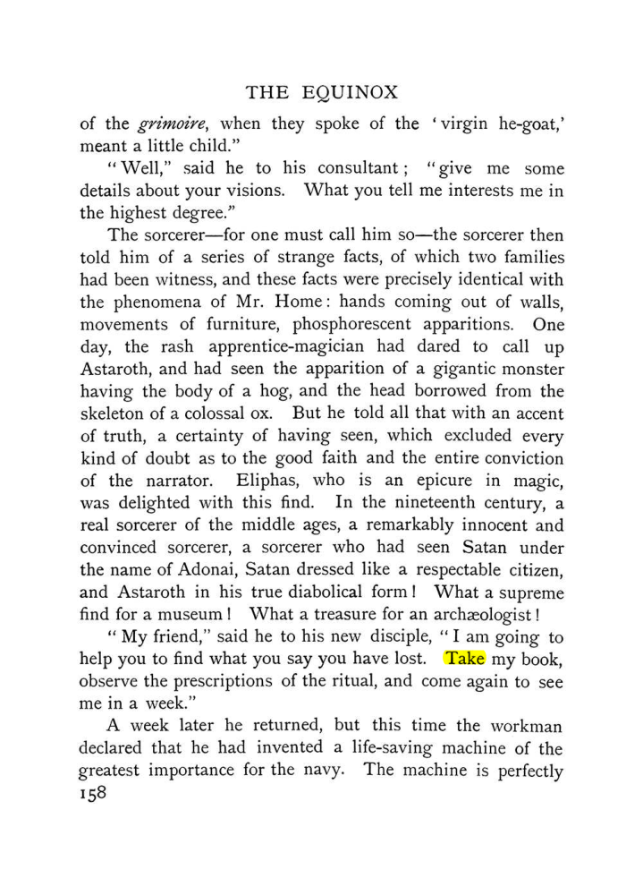 Original scan of The Equinox (Volume I, Number IX), PDF page 456