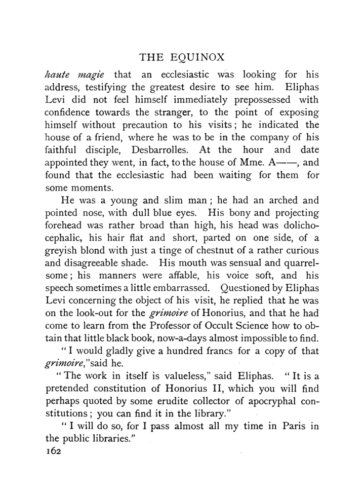Original scan of The Equinox (Volume I, Number IX), PDF page 460