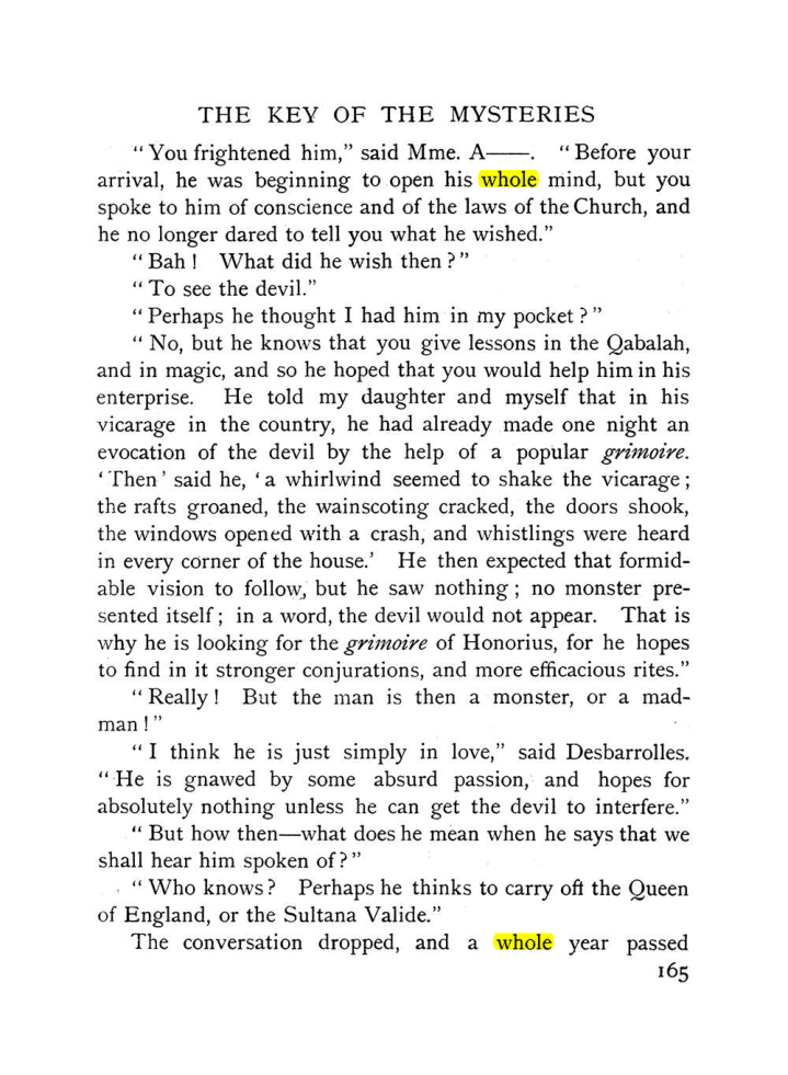 Original scan of The Equinox (Volume I, Number IX), PDF page 463