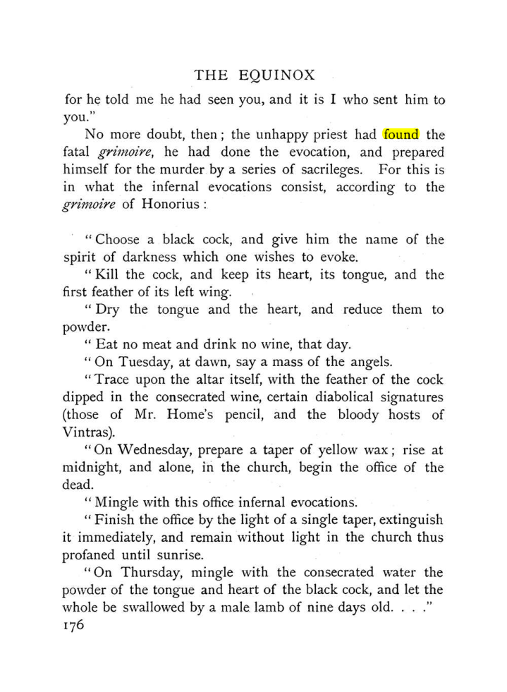 Original scan of The Equinox (Volume I, Number IX), PDF page 474