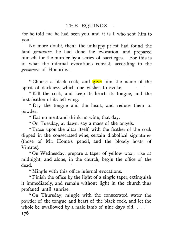 Original scan of The Equinox (Volume I, Number IX), PDF page 474