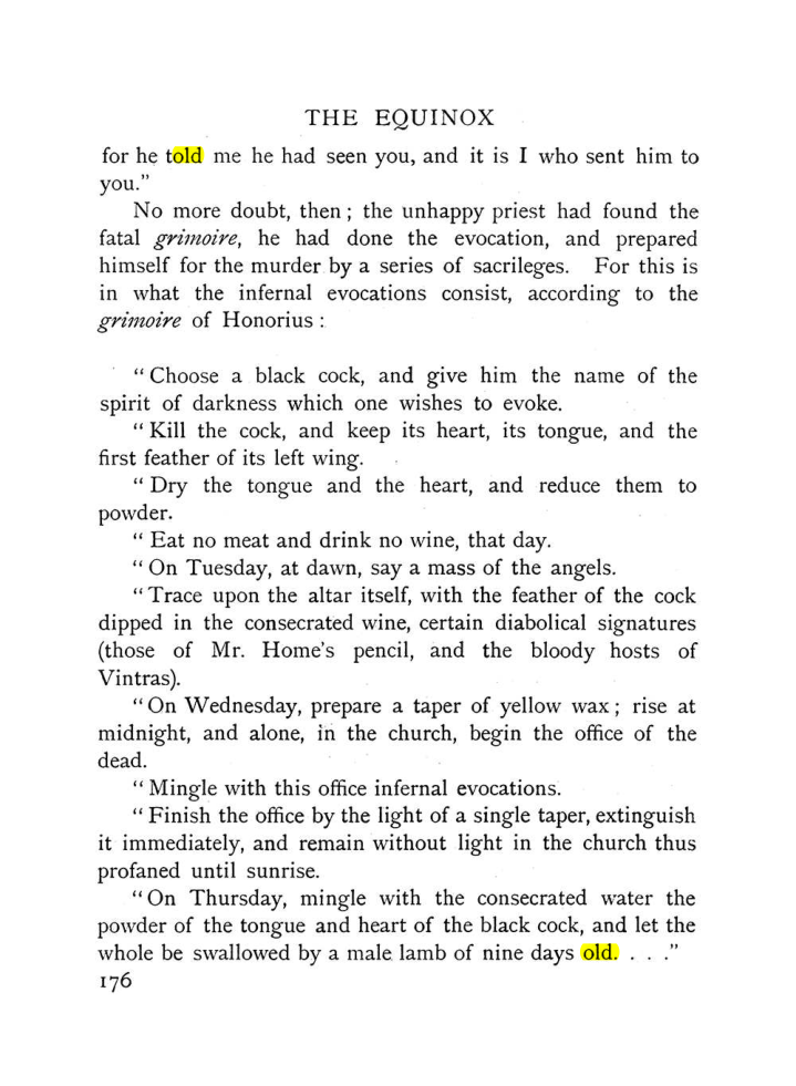 Original scan of The Equinox (Volume I, Number IX), PDF page 474