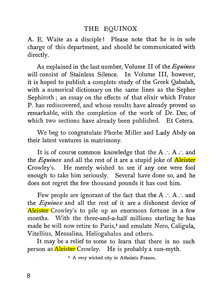 Original scan of The Equinox (Volume I, Number IX), PDF page 48