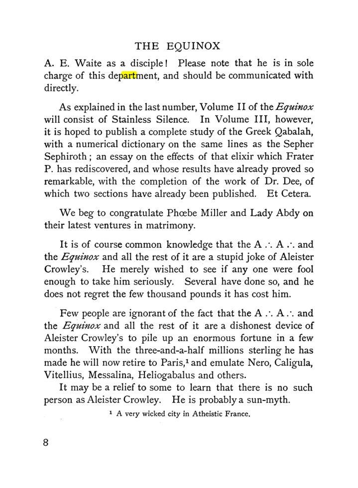 Original scan of The Equinox (Volume I, Number IX), PDF page 48