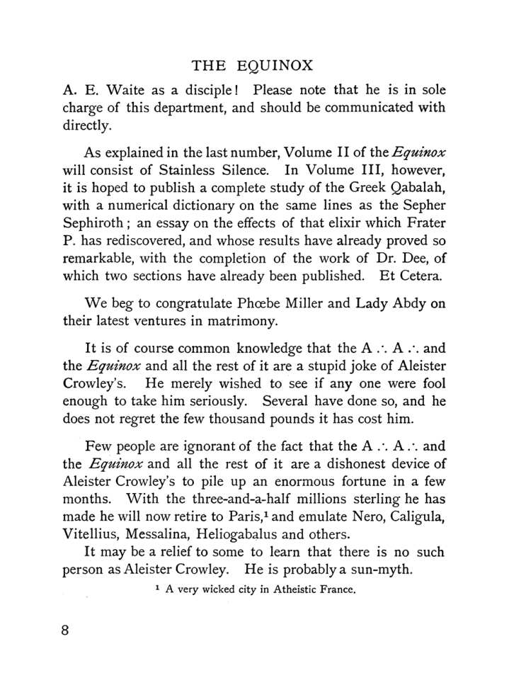 Original scan of The Equinox (Volume I, Number IX), PDF page 48