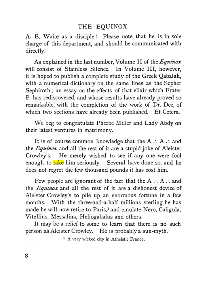 Original scan of The Equinox (Volume I, Number IX), PDF page 48