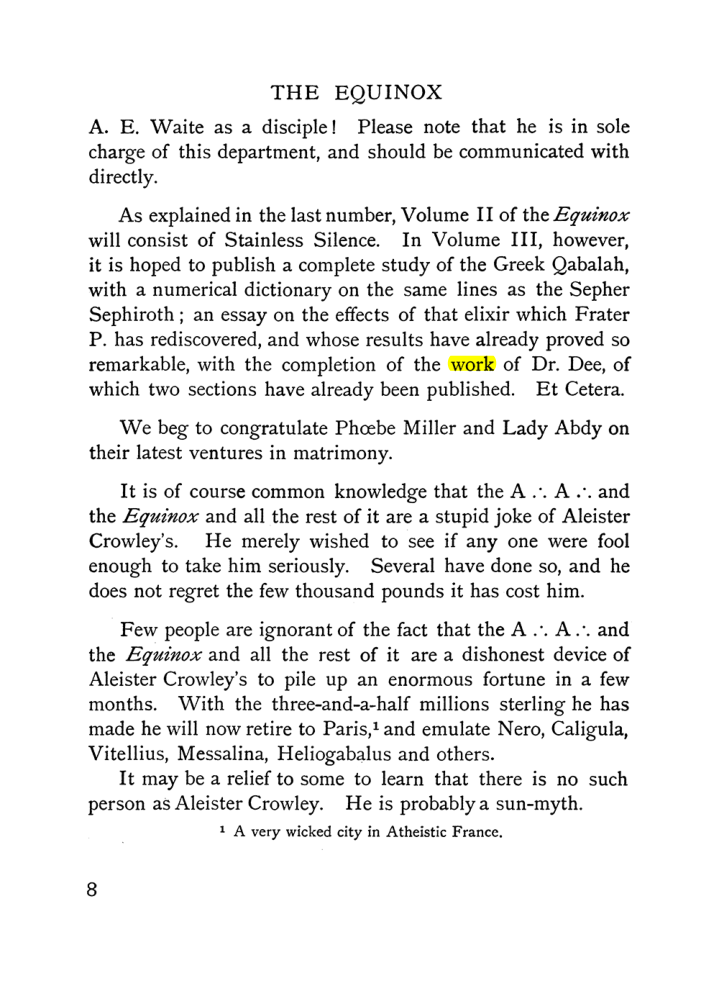 Original scan of The Equinox (Volume I, Number IX), PDF page 48