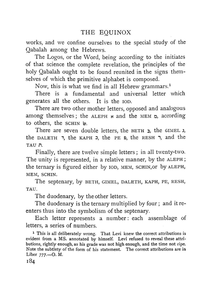 Original scan of The Equinox (Volume I, Number IX), PDF page 482