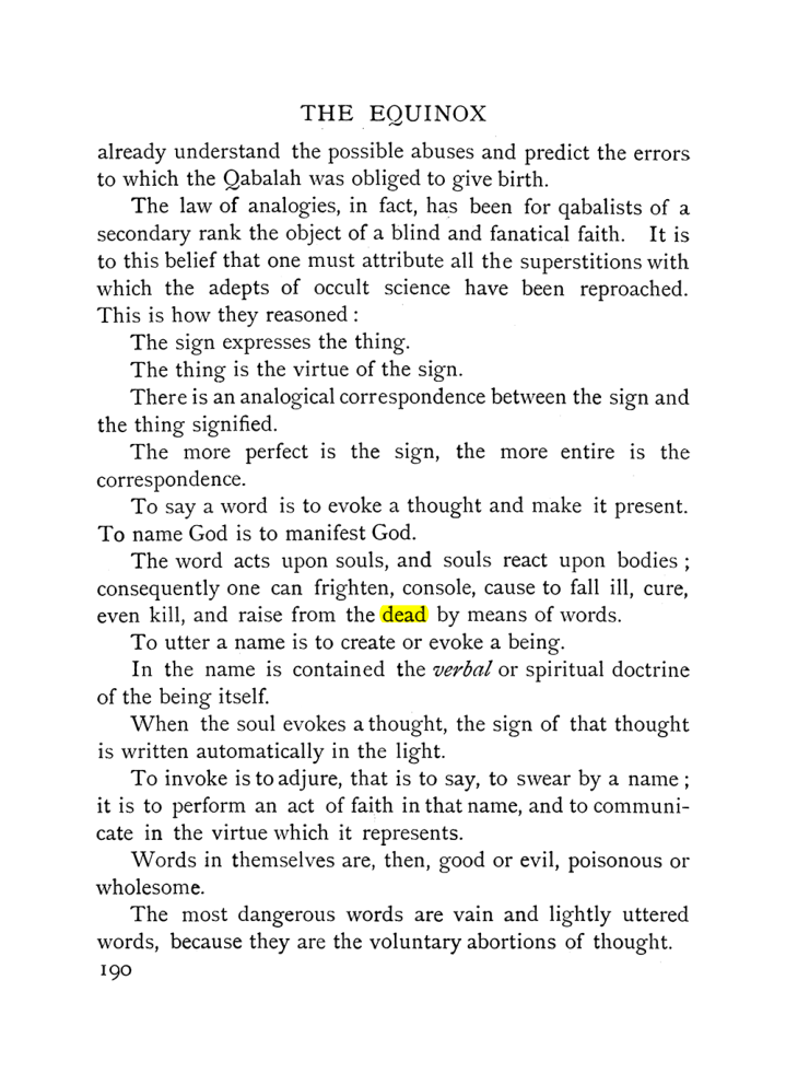 Original scan of The Equinox (Volume I, Number IX), PDF page 488
