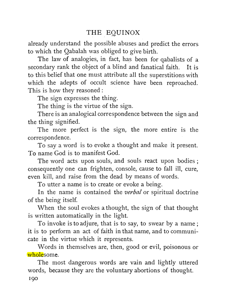 Original scan of The Equinox (Volume I, Number IX), PDF page 488