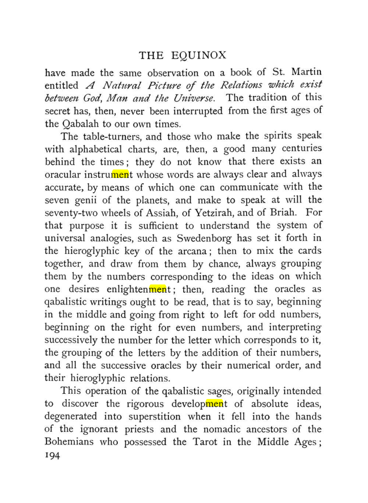 Original scan of The Equinox (Volume I, Number IX), PDF page 492