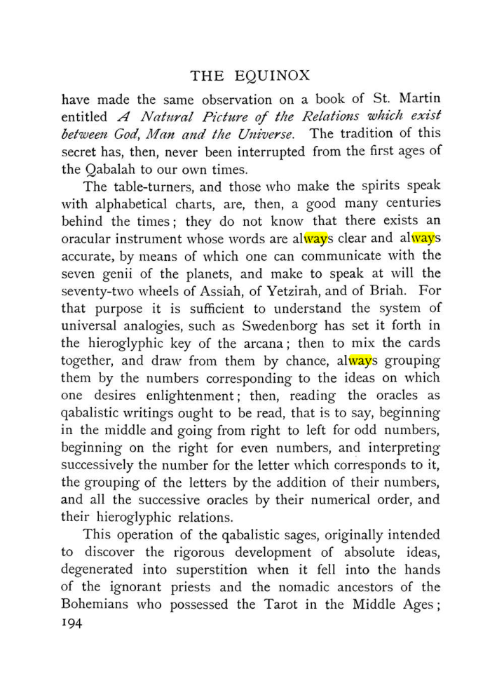 Original scan of The Equinox (Volume I, Number IX), PDF page 492